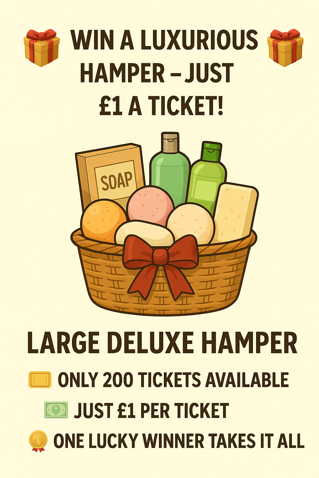 grand hamper enter Β£1