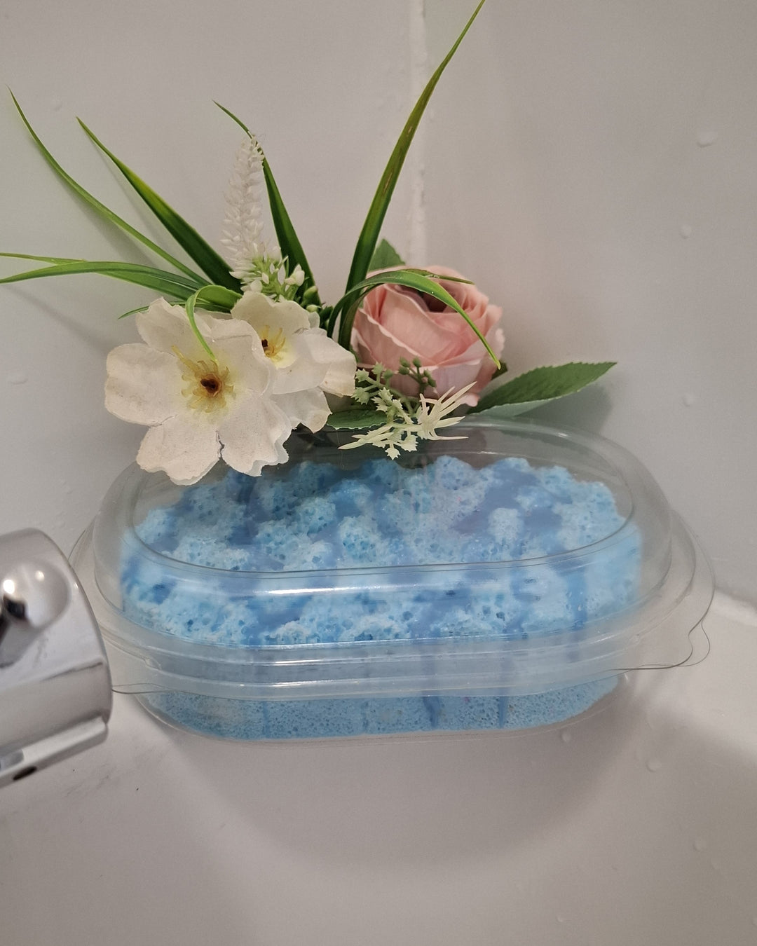 blue angels inspired soap sponge vegan exfoliating body wash BubbleShop UK