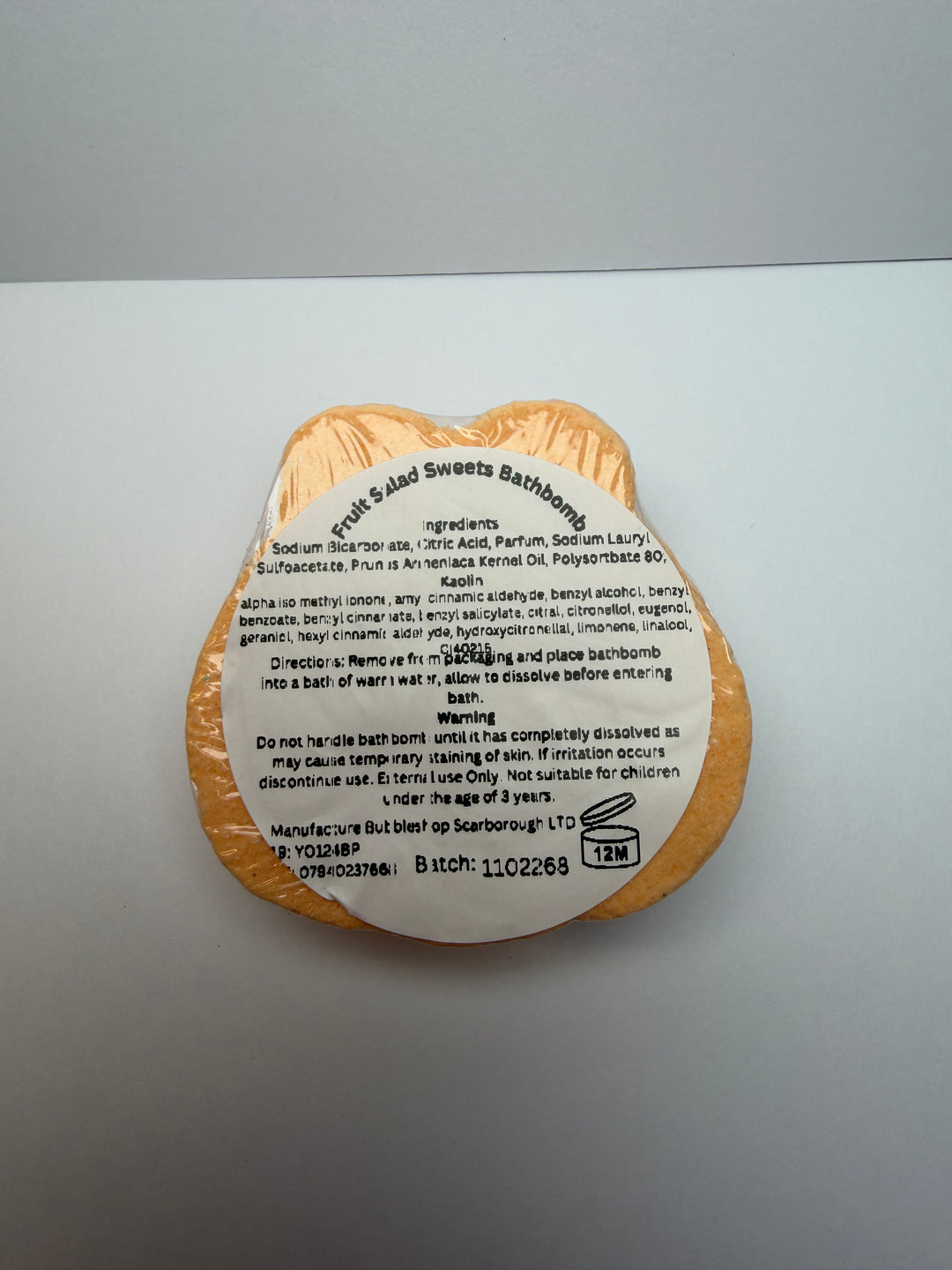 Garfield themed bathbomb by bubbleshop 