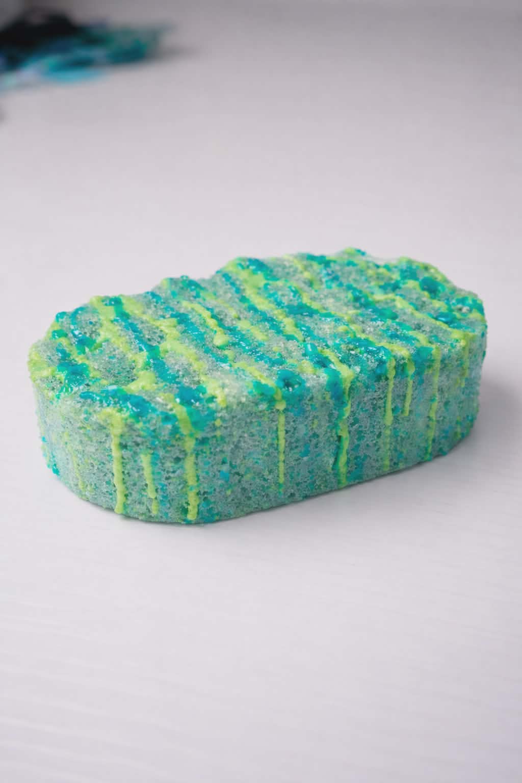 green infused soap sponge  creed inspired vegan by BubbleShop